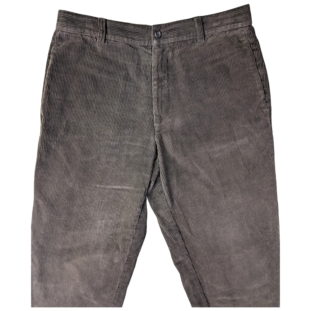 Vintage Y2K Dockers Brown Corduroy Pants | 34 x 28.5 | Straight Leg - Picture 3 of 7